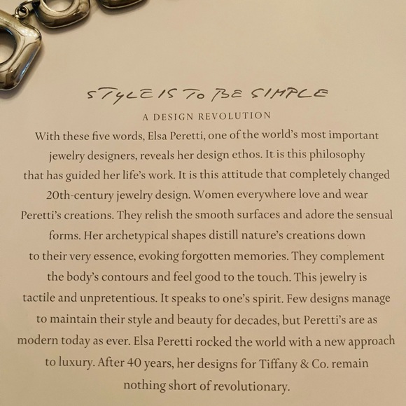 Tiffany & Co Elsa Peretti square cushion necklace - Picture 3 of 6